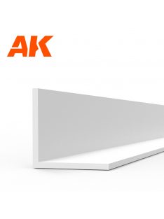 AK Interactive - Angle 3.5 x 3.5 x 350mm - STYRENE STRIP