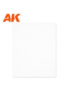   AK Interactive - Square Pavement Brick Big.5 MM/.196  Sheet 245x195