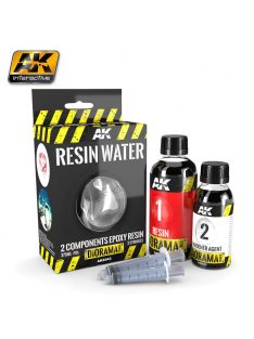   AK Interactive - Resin Water 2-Components Epoxy Resin - 375Ml