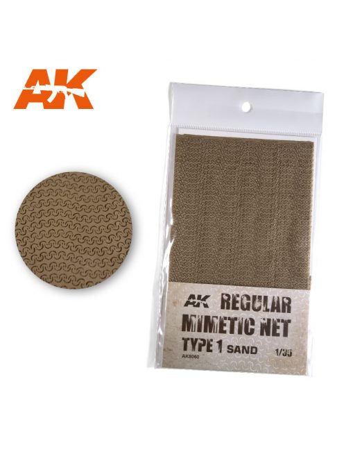 AK Interactive - Regular Camouflage Net Type 1 Sand