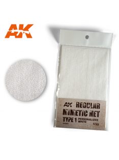   AK Interactive - Regular Camouflage Net Type 1 Personalized White