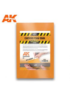 AK Interactive - CARVING FOAM 8MM A4 SIZE (305 x 228 MM)