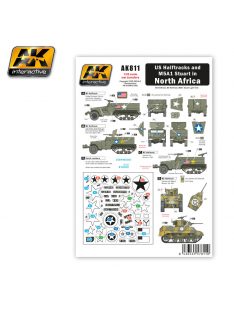 AK Interactive - Us Halftracks And M5A1 In North Africa