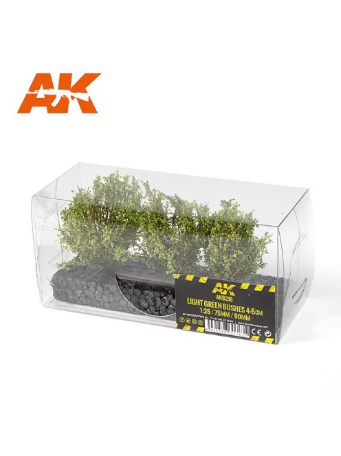 AK Interactive - Light Green Bushes 4-6Cm