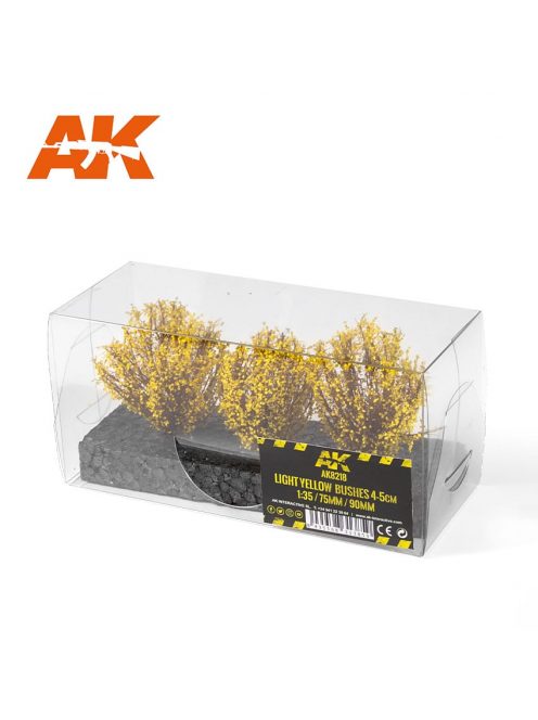 AK Interactive - Light Yellow Bushes 4-6Cm