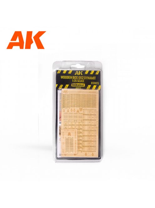 AK-Interactive  - Laser Crates Military Dynamite 1:35