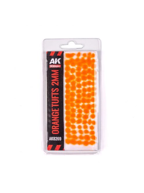 AK Interactive - ORANGE - FANTASY TUFTS 2MM