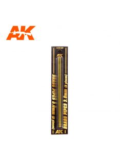 AK Interactive - Brass Pipes 3,0Mm, 2 Units