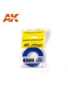 AK- Interactive - Masking Tape For Curves 6mm