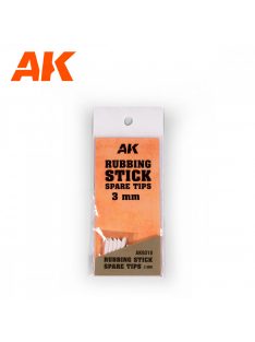 AK Interactive - Rubbing Stick Spare Tips 3 Mm