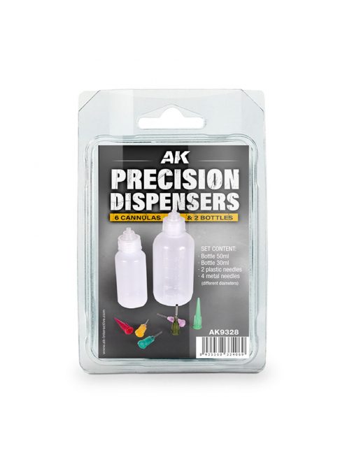 AK Interactive - PRECISION DISPENSERS (6cannulas & 2 bottles)