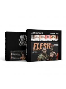 AK Interactive - FLESH COLORS SET - ABT 502 OILS