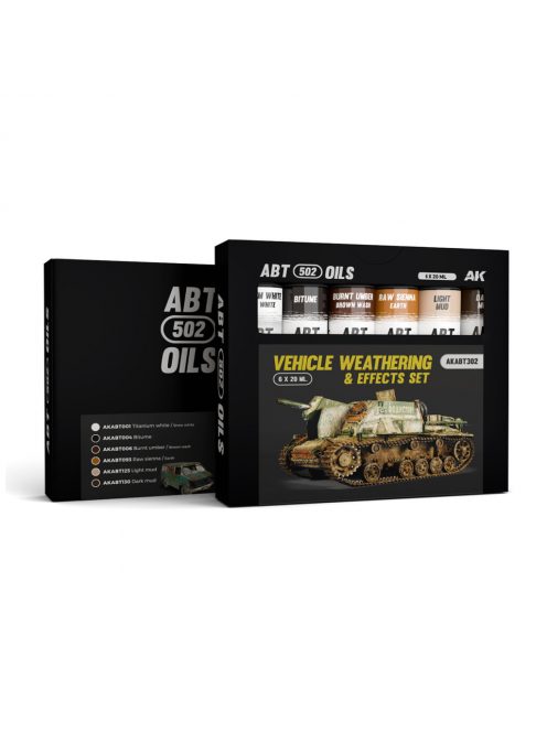 Abteilung 502 - Vehicle Weathering & Effects Set - Abt 502 Oils