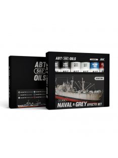 AK Interactive - NAVAL & GREY EFFECTS SET - ABT 502 OILS