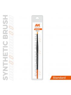 AK Interactive - AK SYNTHETIC BRUSH - FLAT 2