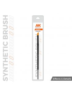 AK Interactive - AK SYNTHETIC BRUSH - ANGULAR