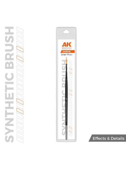 AK Interactive - AK SYNTHETIC BRUSH - LINER 17mm