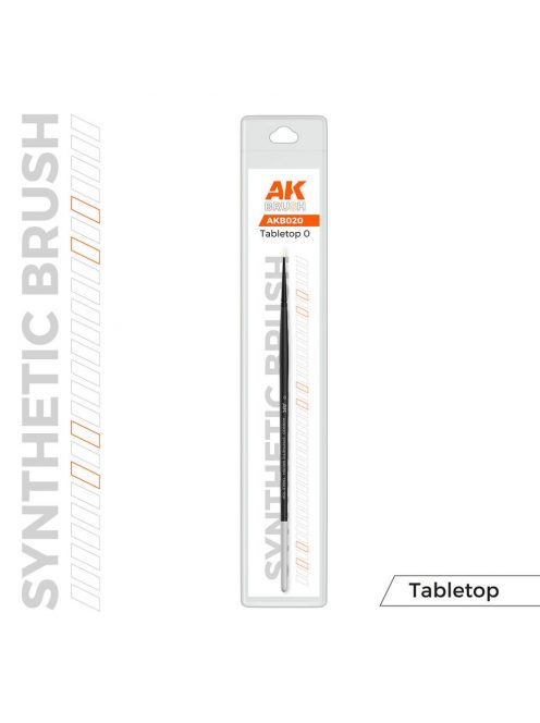 AK Interactive - AK SYNTHETIC TABLETOP BRUSH - 0