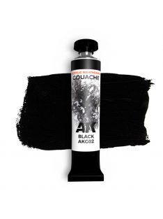 AK Interactive - Black - Ak Gouache 20 Ml.