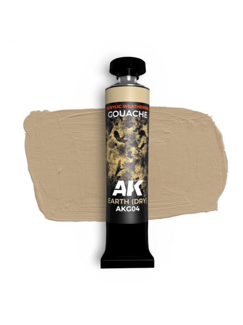 AK Interactive - Earth (Dry) - Ak Gouache 20 Ml.