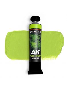 AK Interactive - Moss Green - Ak Gouache 20 Ml.