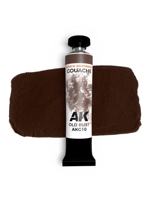 AK Interactive - Old Rust - Ak Gouache 20 Ml.