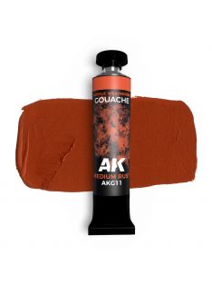 AK Interactive - Medium Rust - Ak Gouache 20 Ml.