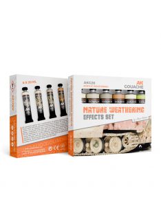 AK Interactive - Nature Weathering Effects Set - Ak Gouaches