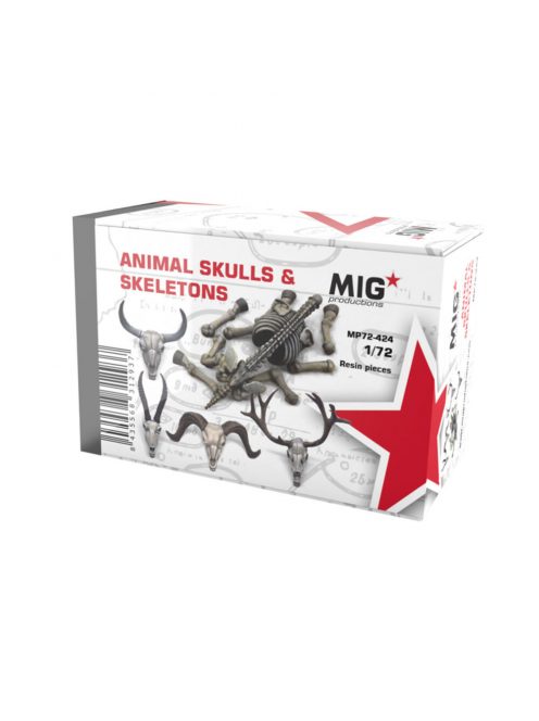 AK Interactive - ANIMAL SKULLS & SKELETONS 1:72