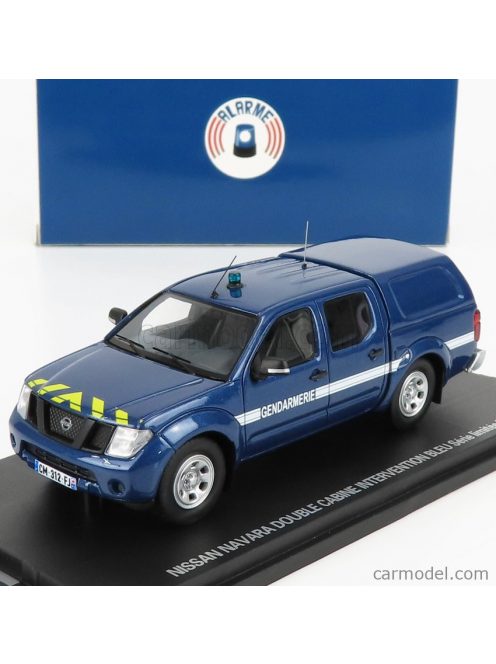 Alarme - Nissan Navara Double Cabine Pick-Up Closed Intervention Gendarmerie 2011 Blue