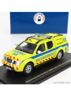   Alarme - Nissan Navara Double Cabine Pick-Up Closed Samu 88 Smur Remiremont Ambulance 2011 Yellow Blue