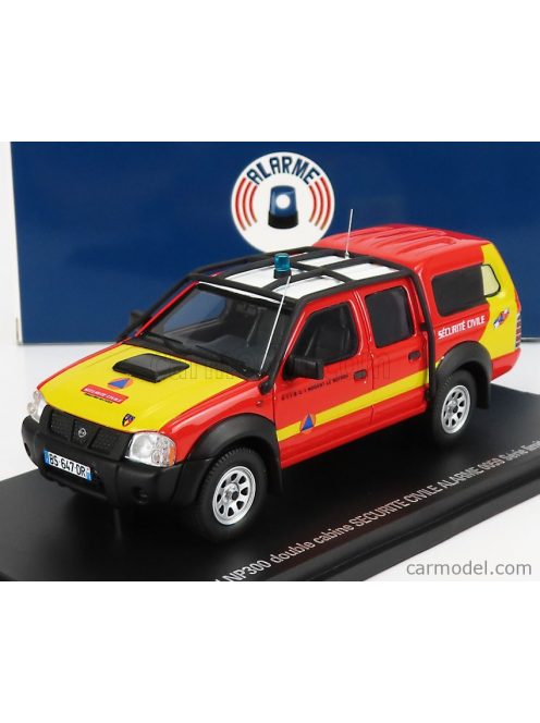 Alarme - Nissan Np300 Double Cabine Pick-Up Closed Securite Civile 2011 Red Yellow