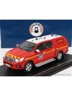   Alarme - Toyota Hi-Lux Pick-Up Double Cabine Closed Vlhr Sdis 31 Sapeurs Pompiers 2011 Red White Yellow