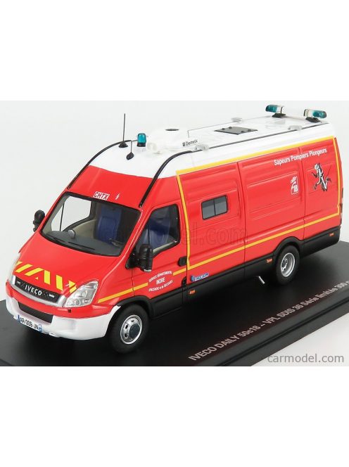 Alerte - Iveco Fiat New Daily 50-18 Van Sdis 36 Sapeurs Pompiers Plongeurs 2019 Red White