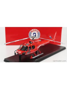   Alerte - Aerospatiale As 350 Helicopter Securite Civile 1979 Red