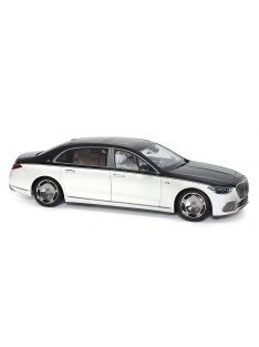   Almost-Real - 1:18 MERCEDES-MAYBACH-S-CLASS 2021 – OBSIDIAN BLACK/DIAMOND WHITE - ALMOST REAL