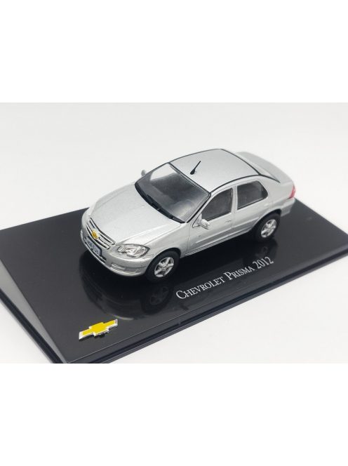 Altaya - 1:43 Chevrolet Prisma 2012, Chevrolet Collection Ed. 40, Silver - Altaya