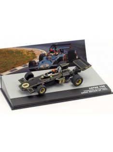   Altaya - 1:43 1972 Lotus 72D John Player Team Lotus #8 Emerson Fittipaldi Winner Great Britain Gp F1, Black/Gold