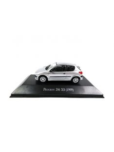 Altaya - 1:43 Peugeot 206, Silver, 1999 - Altaya