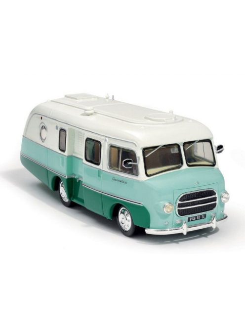 Altaya - 1:43 Citroen Type H Camping Car, 1954, green/light blue/creme - Altaya