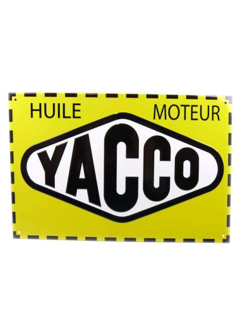 Altaya - 1:43 METAL PLATE - Yacco (30x20cm) - ALTAYA