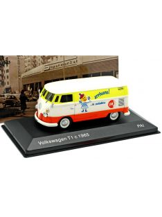   Altaya - 1965 Volkswagen T1C Bus, White/Orange/Yellow - Altaya