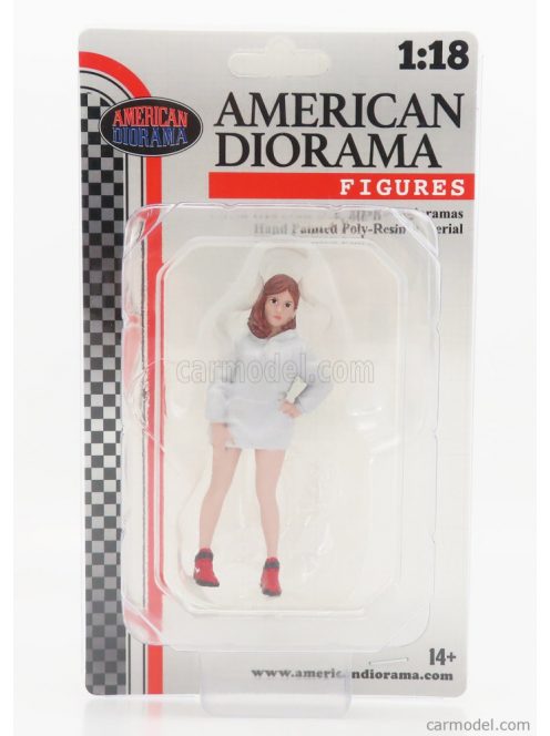 American Diorama - Figures Girl Hip Hop - 2 Grey