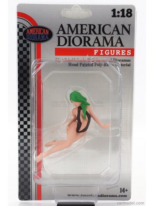 American Diorama - Figures Cosplay Girl 1 Beige Brown Green