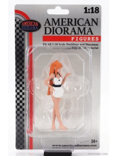 American Diorama - Figures Cosplay Girl 2 Beige White Orange