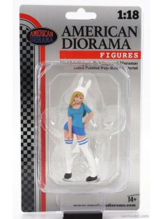 American Diorama - Figures Cosplay Girl 3 2 Tone Blue