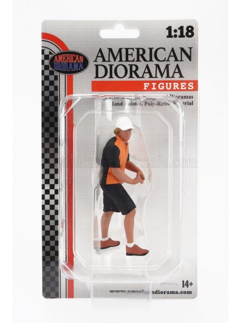 American Diorama - FIGURES MAIN DETAILING PREP BLACK ORANGE