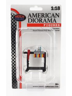 American Diorama - ACCESSORIES DETAILING CART VARIOUS