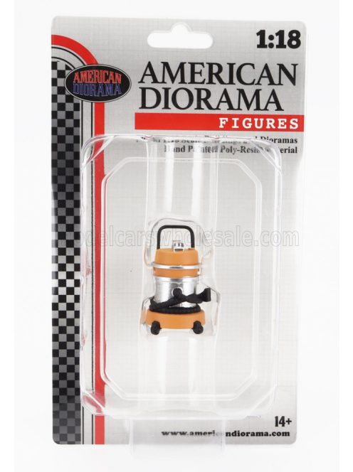 American Diorama - ACCESSORIES ASPIRAPOLVERE - VACUUM YELLOW