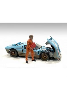   Americandiorama - 1:18 Figurines - Mechanic Dan, Orange (1:18)